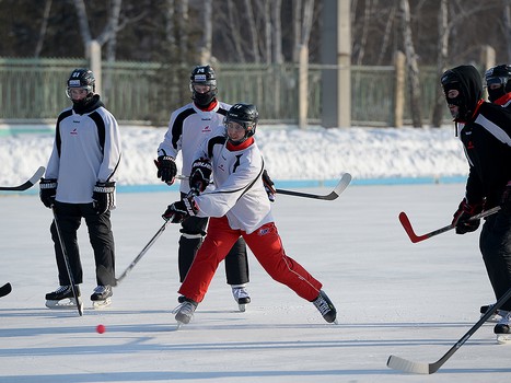 Тренировка под открытым небом