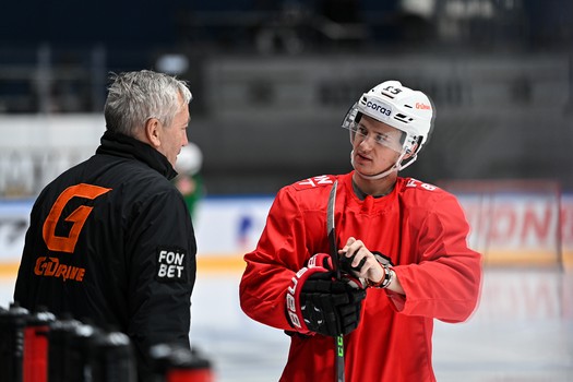 Тренировка «Авангарда» во Владивостоке