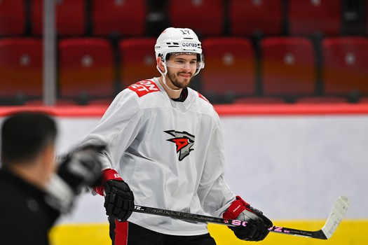 Тренировка «Авангарда» в Омске