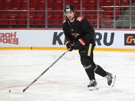 Раскатка «Авангарда» перед матчем со «Спартаком»