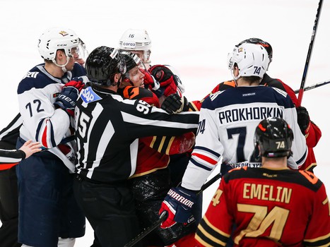 18.03.2021. 1/2 финала, 1 матч. «Авангард» - «Металлург» Мг 2:5