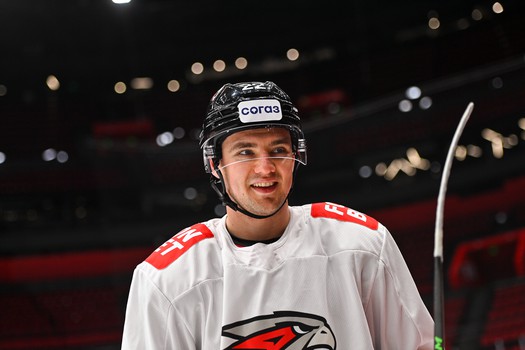 Раскатка «Авангарда» перед матчем с «Салаватом Юлаевым»