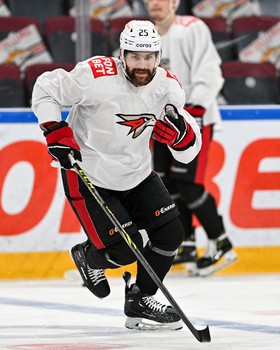 Раскатка «Авангарда» перед четвёртым матчем серии с «Металлургом» в Магнитогорске