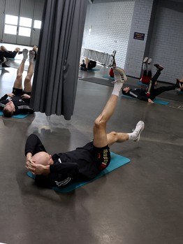 Тренировка «Авангарда» перед вторым матчем серии с «Ак Барсом»