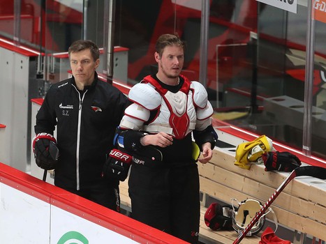 Открытая тренировка «Авангарда» для прессы и болельщиков