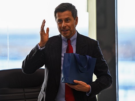 Совет директоров ХК «Авангард» и пресс-конференция Александра Крылова