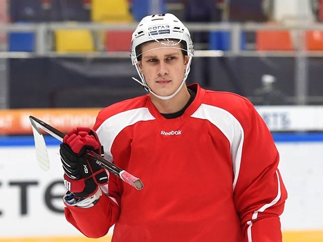 Раскатка "Авангарда" перед выездным матчем с "Динамо" Мск