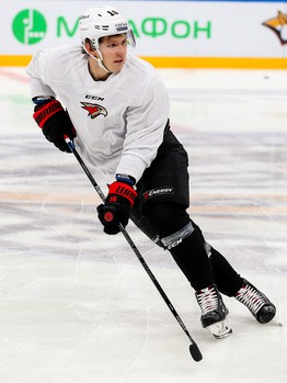 Раскатка «Авангарда» перед выездным матчем с «Металлургом»