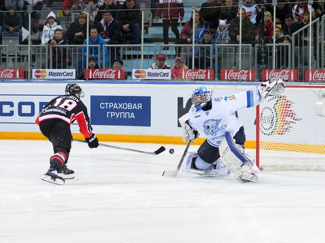 18.02.2016. "Авангард" - "Барыс" 2:3Б