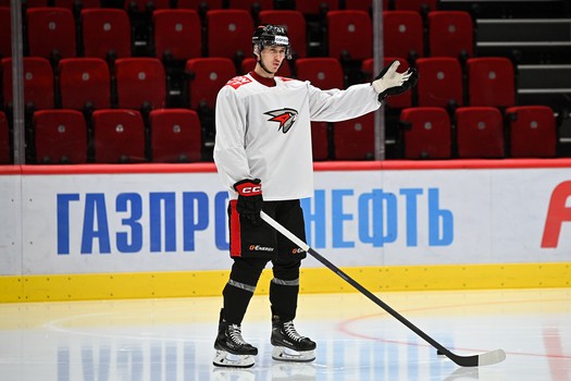 Раскатка «Авангарда» перед матчем с «Ак Барсом»