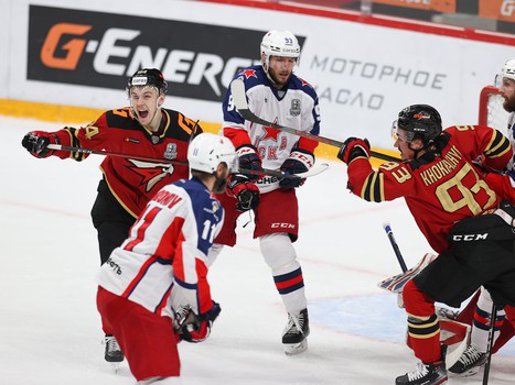 28.04.2021. Финал Кубка Гагарина, 6 матч. «Авангард» - ЦСКА 1:0