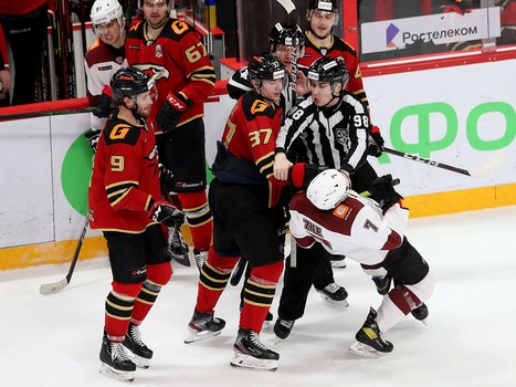 09.02.2021. «Авангард» - «Динамо» Рига 5:1