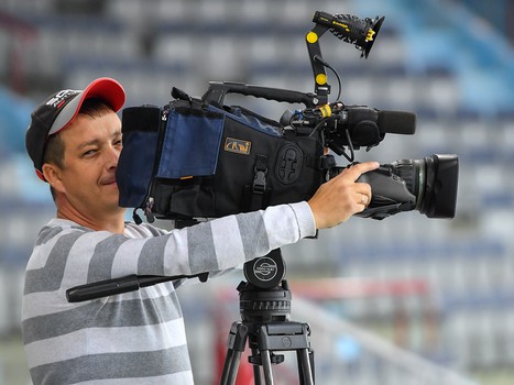 Открытая тренировка "Авангарда" для СМИ