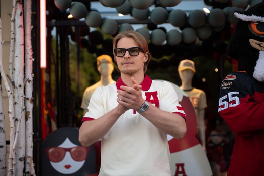 Василий Пономарёв на вечеринке Буэнос Летос