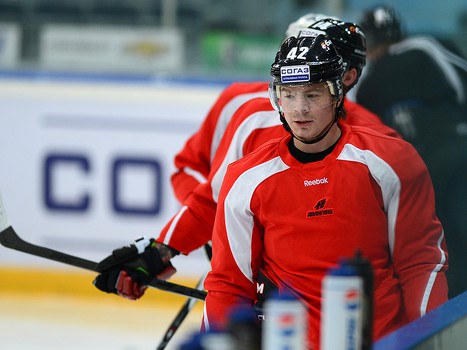 Тренировка "Авангарда" 19 декабря 2013 г.