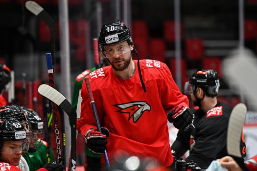 Тренировка «Авангарда» в Омске