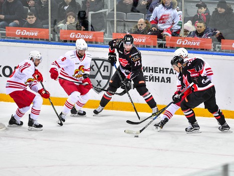 19.12.2016. "Авангард" - "Йокерит" 2:1 ОТ