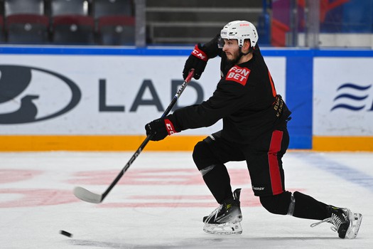 Тренировка «Авангарда» в Магнитогорске