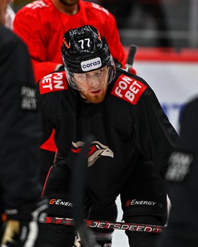 Раскатка «Авангарда» перед матчем с «Барысом»