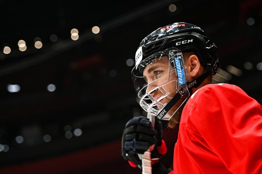 Раскатка «Авангарда» перед матчем с «Амуром»