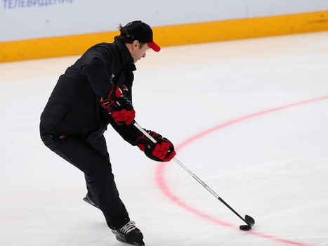 Раскатка «Авангарда» перед матчем с ЦСКА