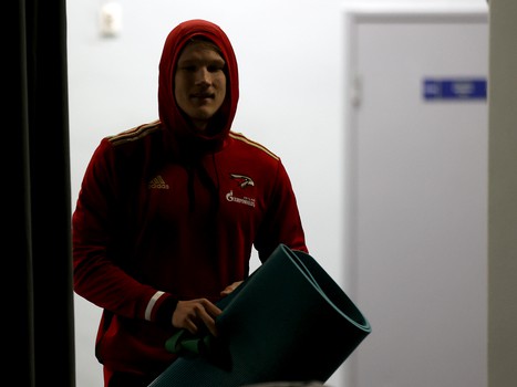 Первая тренировка Никиты Сошникова в «Авангарде»