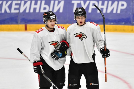 Двусторонний матч «Авангарда»