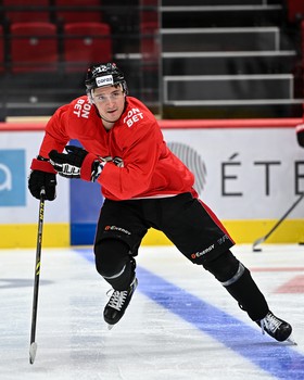 Раскатка «Авангарда» перед матчем с «Барысом»