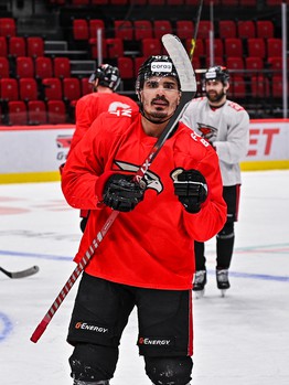 Открытая тренировка «Авангарда» перед вторым раундом плей-офф