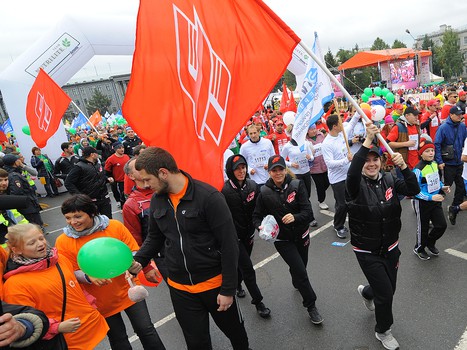 "Авангард" на XXV Сибирском международном марафоне