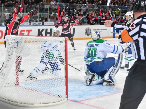 12.03.2018. "Авангард" - "Салават Юлаев" 3:2