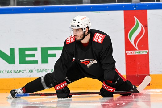 Раскатка «Авангарда» перед вторым матчем финала Востока с «Ак Барсом»