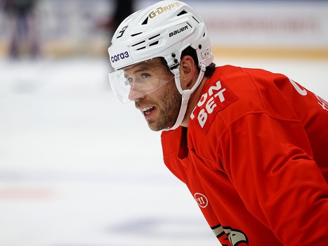 Раскатка «Авангарда» перед выездным матчем с московским «Динамо»