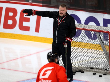 Тренировка «Авангарда» в Балашихе