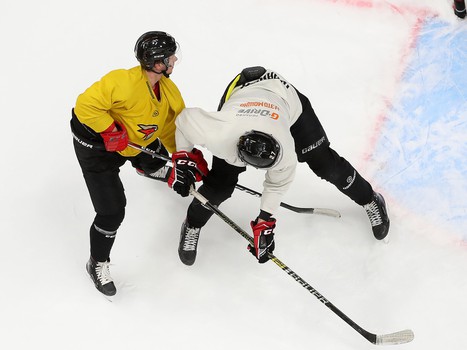 «Авангард» продолжает тренировки