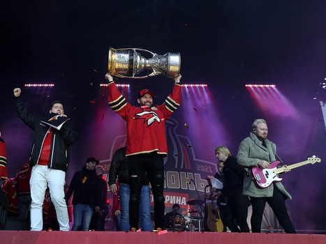 Чемпионский праздник «Авангарда» в Балашихе