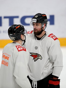 Раскатка «Авангарда» перед матчем с «Локомотивом»