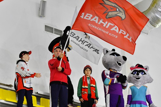 Турнир по следж-хоккею в Омске, день 1