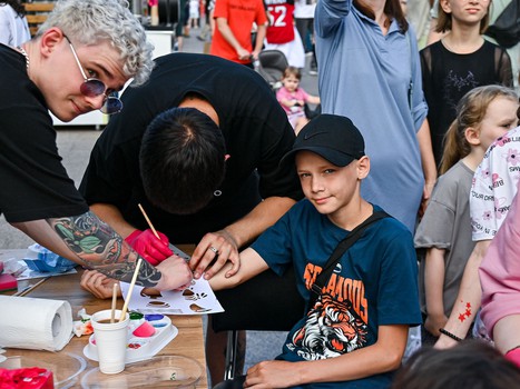 Артём Блажиевский на вечеринке Буэнос Летос