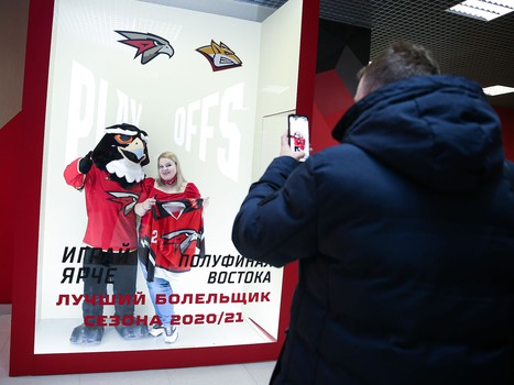 18.03.2021. 1/2 финала, 1 матч. «Авангард» - «Металлург» Мг 2:5