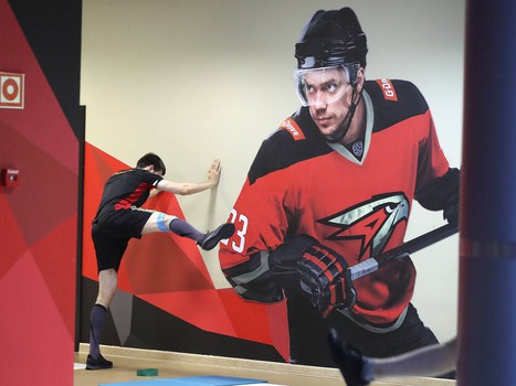 «Авангард» продолжает тренировки