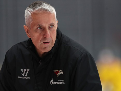 Раскатка «Авангарда» перед матчем с ЦСКА