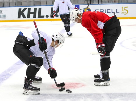 Раскатка «Авангарда» перед выездным матчем с ХК «Сочи»