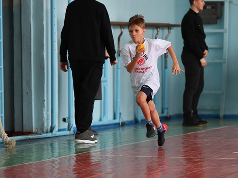 "Физ-ра с "Омскими Ястребами" в 26 гимназии