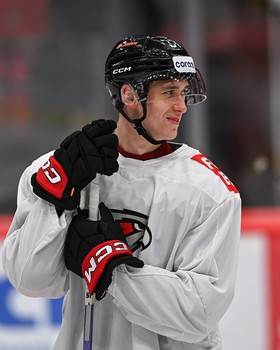 Раскатка «Авангарда» перед матчем с «Автомобилистом»