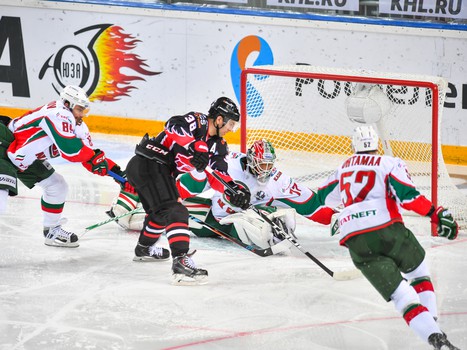 17.03.2017. 5 матч серии 1/2 финала. "Авангард" - "Ак Барс" 4:1