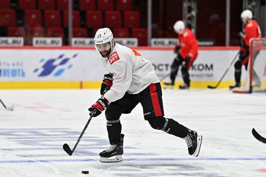 Тренировка «Авангарда» на старте паузы в чемпионате