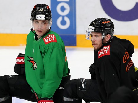 Раскатка «Авангарда» перед пятым матчем серии с «Автомобилистом»