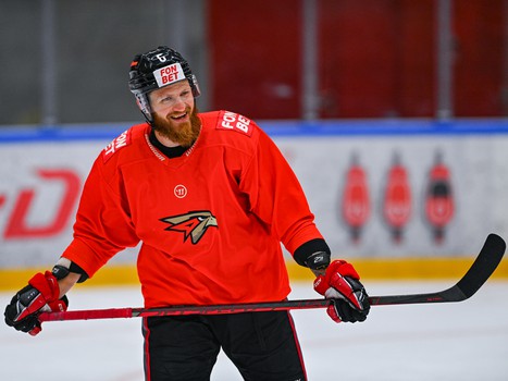 Тренировка «Авангарда» перед турниром Пучкова