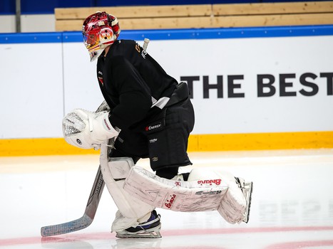 Раскатка «Авангарда» в Уфе перед четвертым матчем серии с «Салаватом Юлаевым»